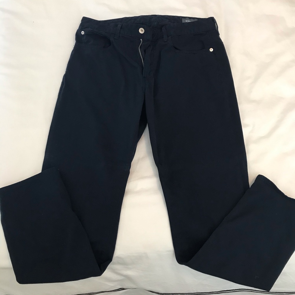Bonobos Italian brushed 5-pocket pant navy